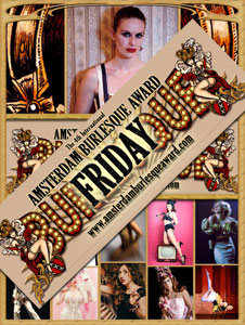 The Neo Burlesque Night of the 4th Annual International Amsterdam Burlesque Award 2017